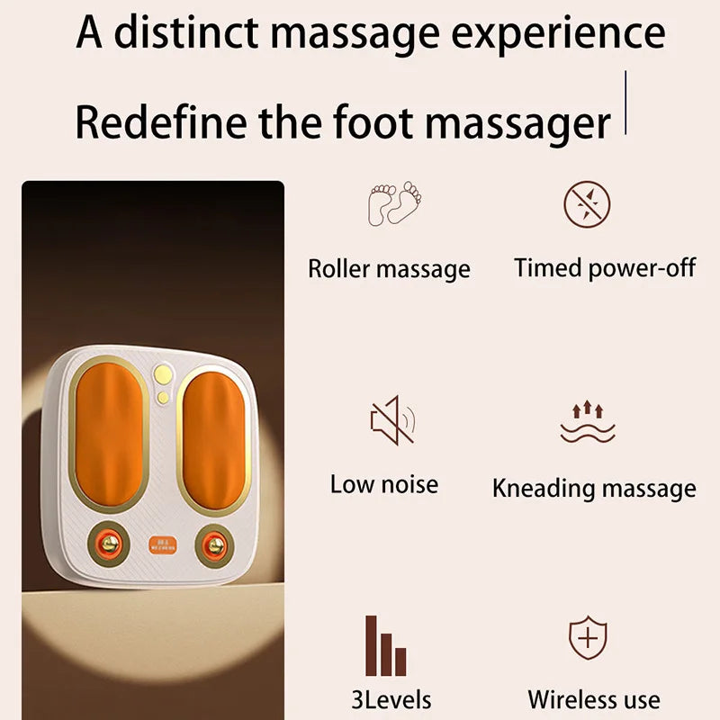Bestseller Foot Massager Kneading Vibration Heating for Unwinding Refreshing Relieves Foot Fatigue