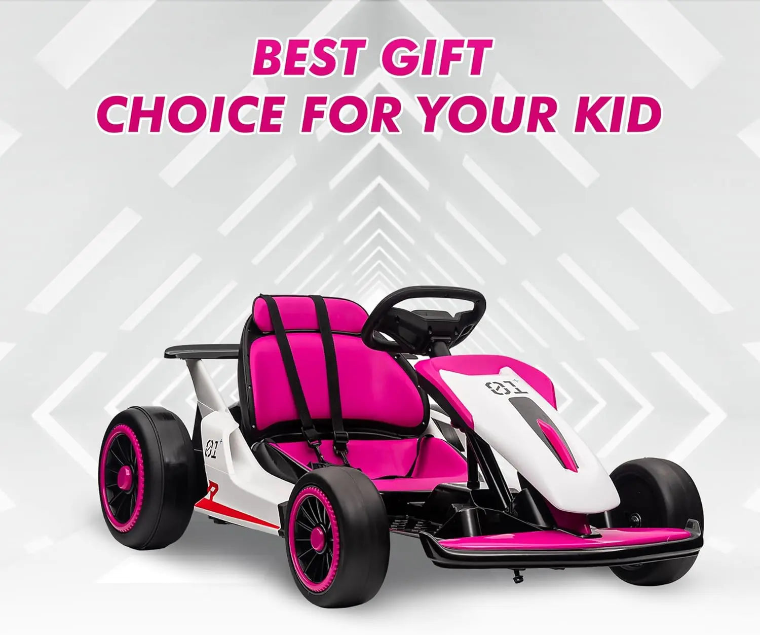 24V 7Ah Outdoor Ride On Toy Go Kart Electric Drift Kart Car