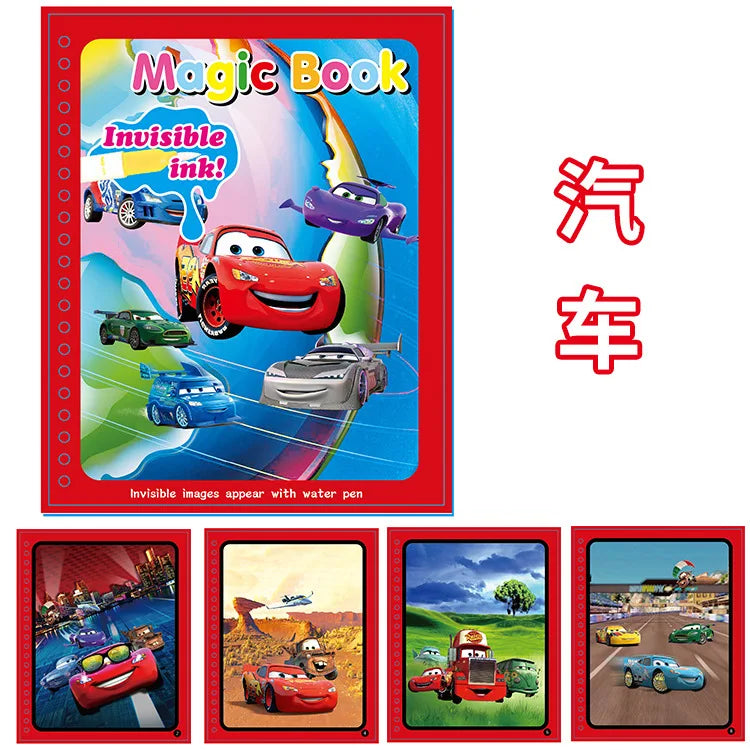 Disney Cartoon Frozen Water Painting Drawing Toys Set