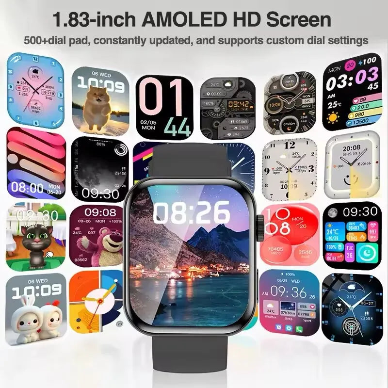 2026 New GPS Smart Watch Series 10 For Apple Watch 10 Memory Music Video Bluetooth Call Waterproof NFC Smartwatch For Android IOS