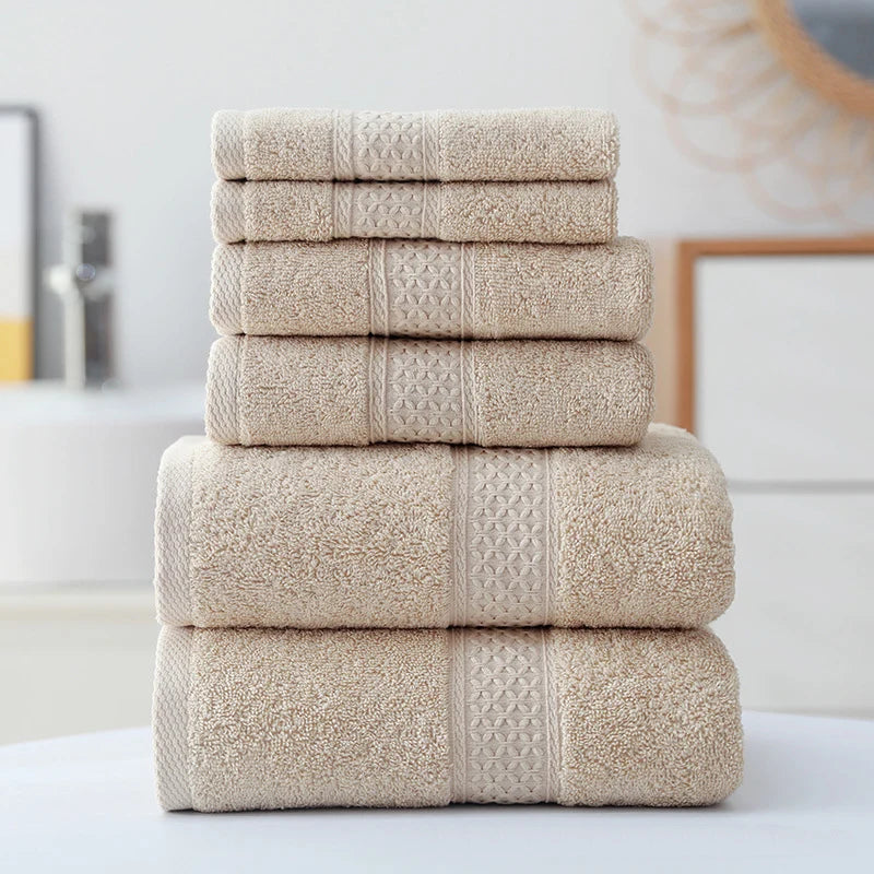 3pcs Luxurious Cotton Towel Set Ultra Soft Highly Absorbent Includes 1 Bath Towels 1 Hand Towels 1 Washcloth