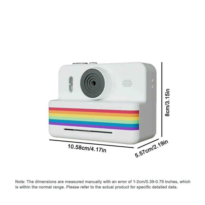 Digital Children Camera For Photography Mini Printer Portable Thermal Instant Print