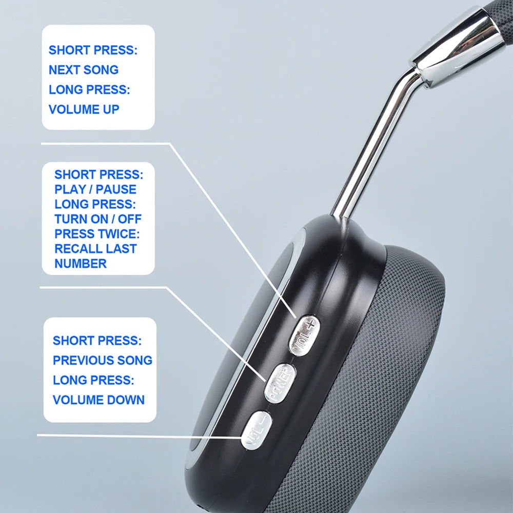 40 Hours Wireless Noise-cancelling Headphones