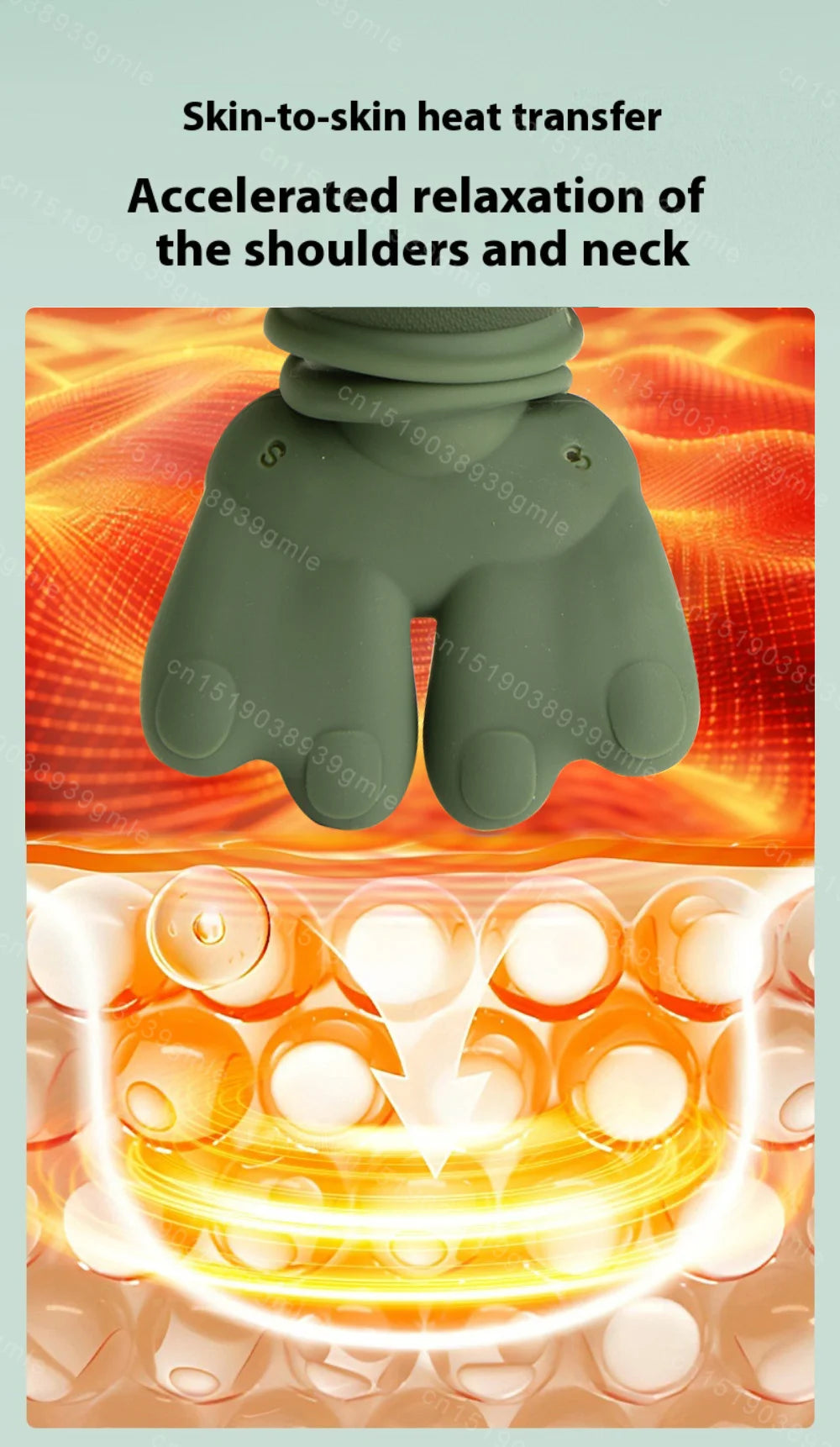 Electric Neck And Shoulder Muscle Massager Relax Pain Relief