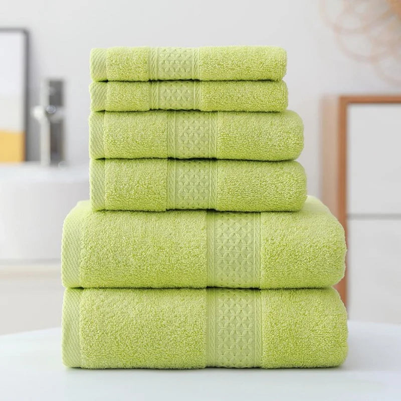 3pcs Luxurious Cotton Towel Set Ultra Soft Highly Absorbent Includes 1 Bath Towels 1 Hand Towels 1 Washcloth