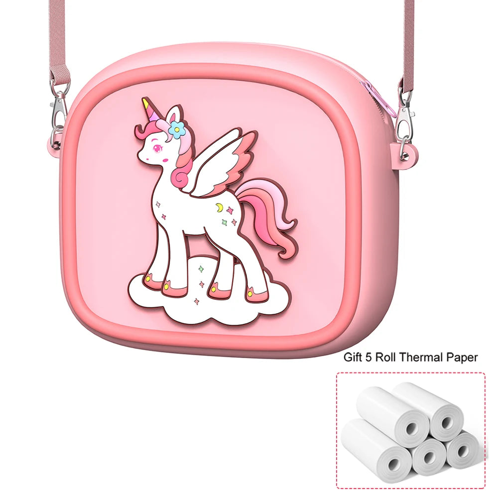 Kids Camera Instant 1080P HD Dual Lens Selfie Digital Camera for Girls Boys