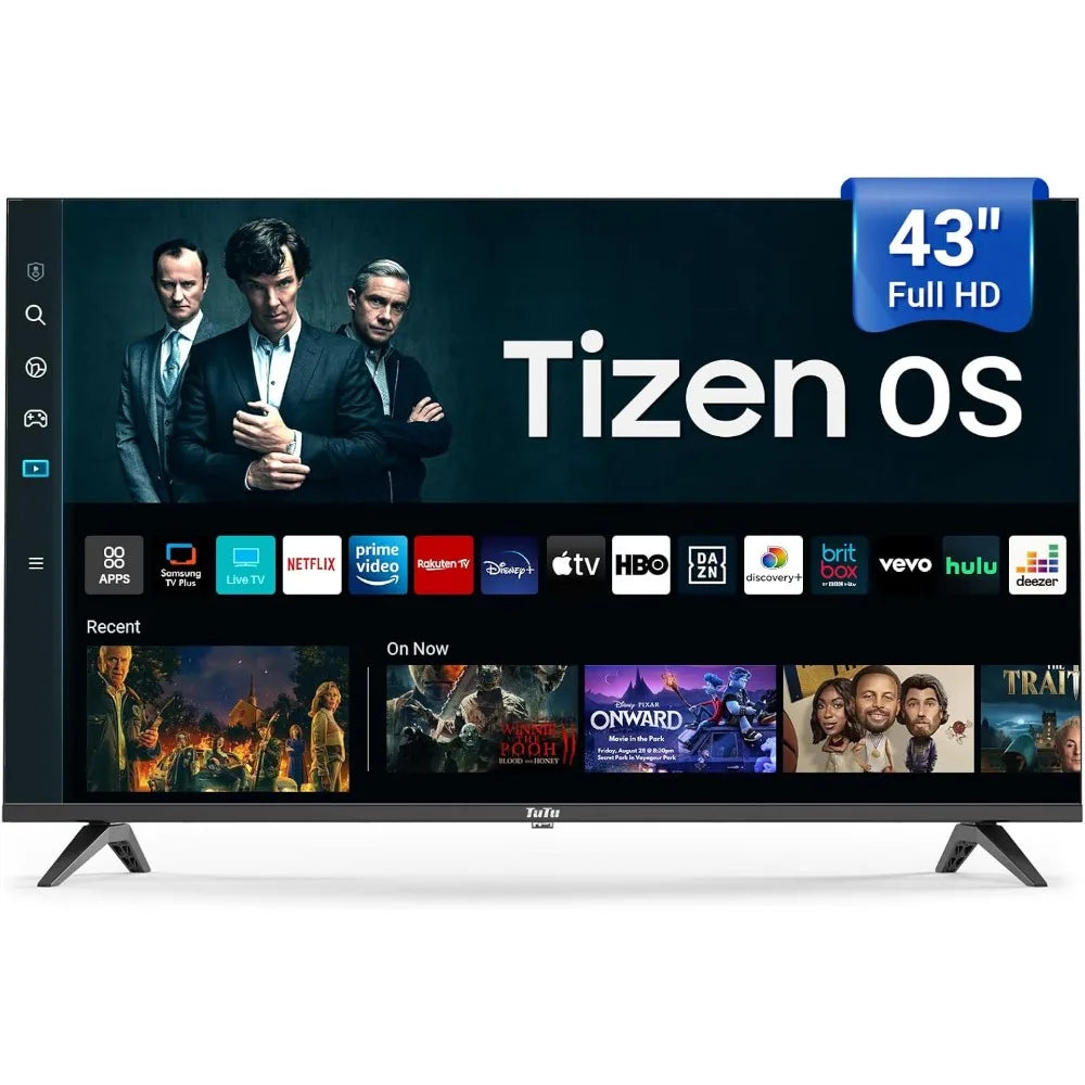 43 Inch 4K UHD LED Smart TV with Tizen OS TV Compatible