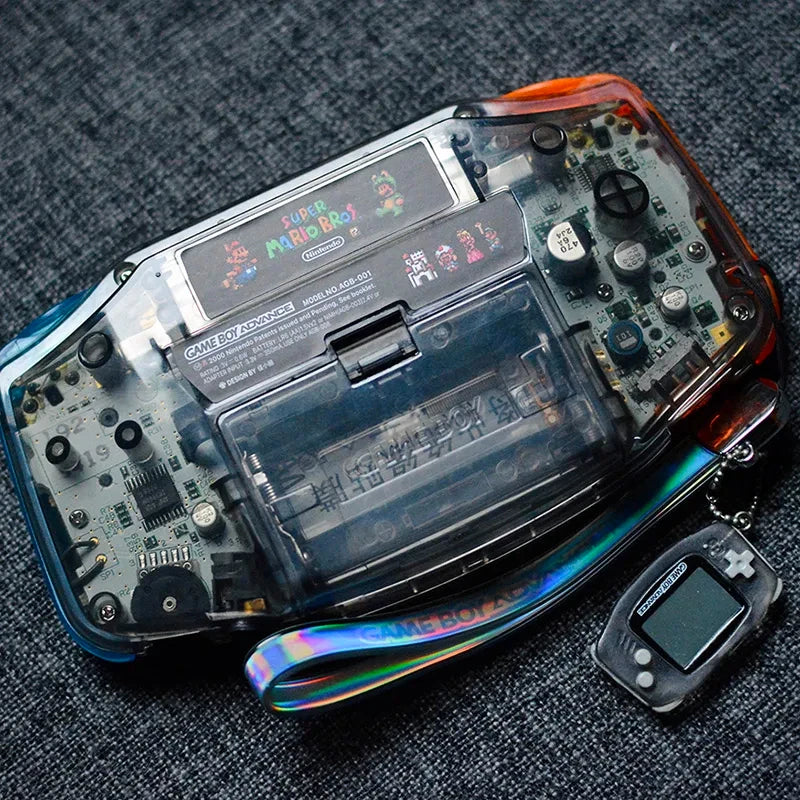 2024 100% Original Customized Gameboy Advance Console With IPS Screen Highlight Handle Game Console