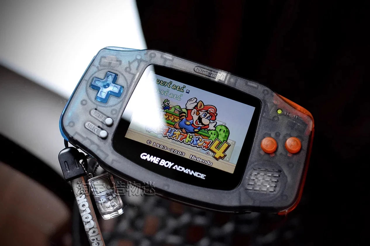 2024 100% Original Customized Gameboy Advance Console With IPS Screen Highlight Handle Game Console
