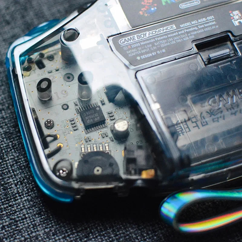 2024 100% Original Customized Gameboy Advance Console With IPS Screen Highlight Handle Game Console