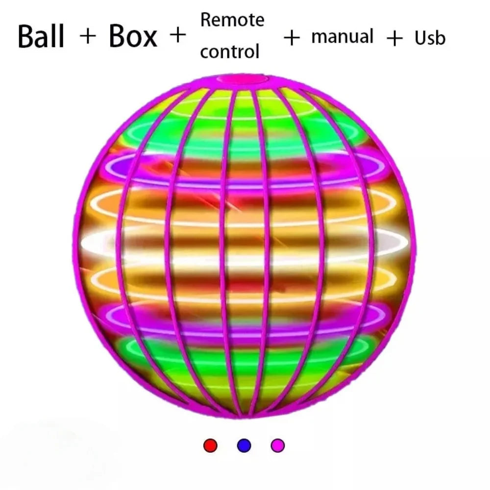 Flying Ball Children's Hand Controlled Color LED Cosmic Globe