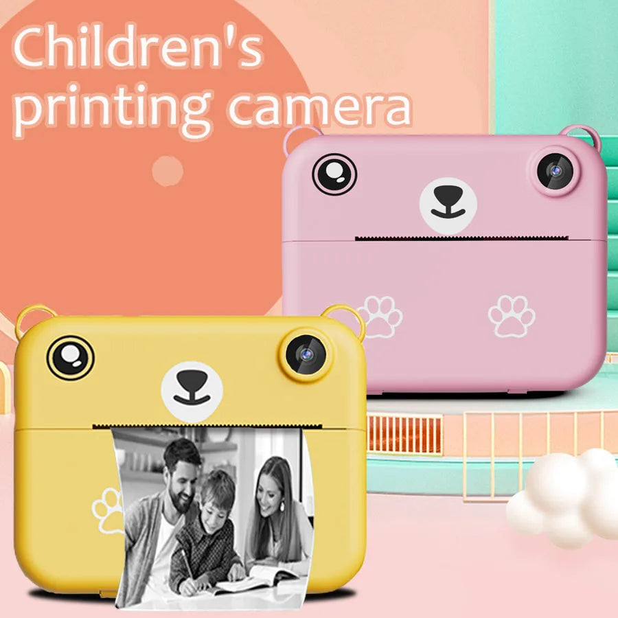 Digital Children Camera Photography Instant Print Photo 1080P HD Video Recorder
