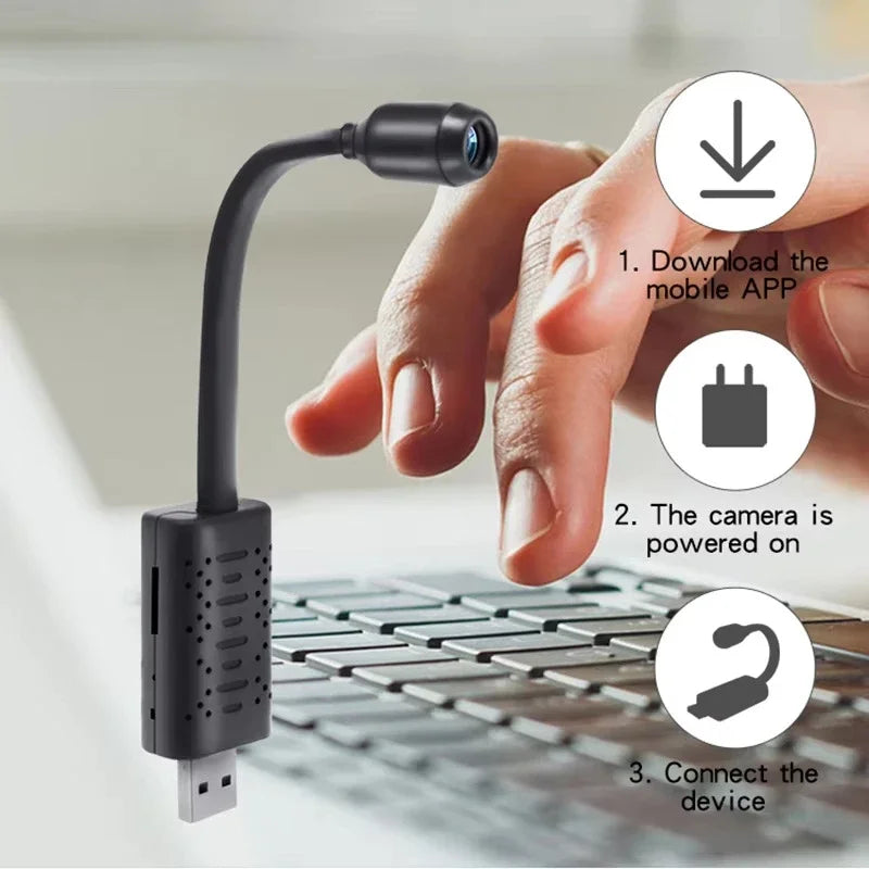 WIFI Bluetooth Mini HD Portable Camera