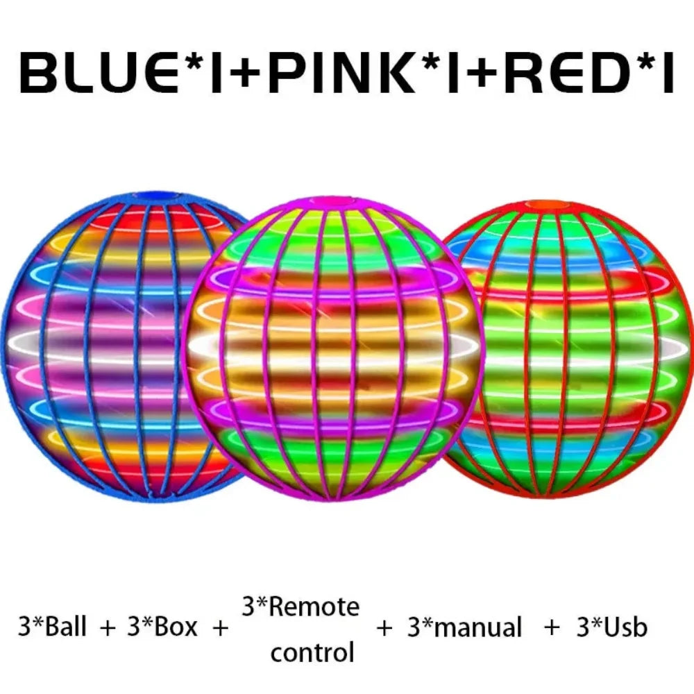 Flying Ball Children's Hand Controlled Color LED Cosmic Globe
