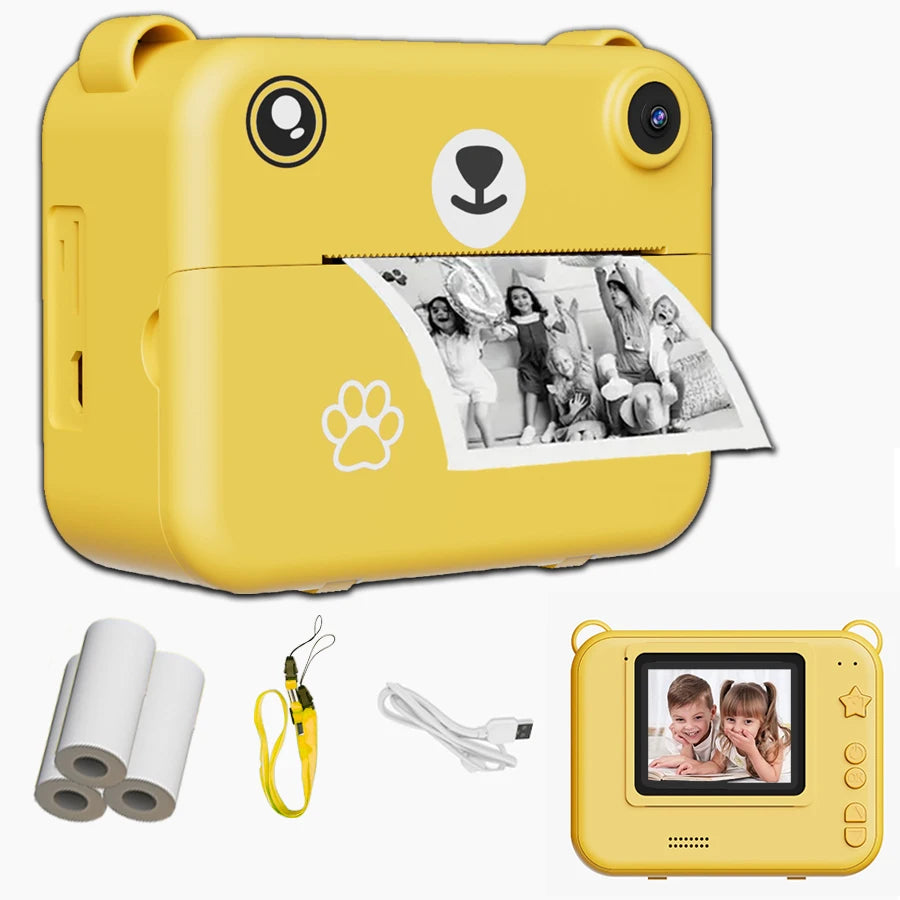 Digital Children Camera Photography Instant Print Photo 1080P HD Video Recorder