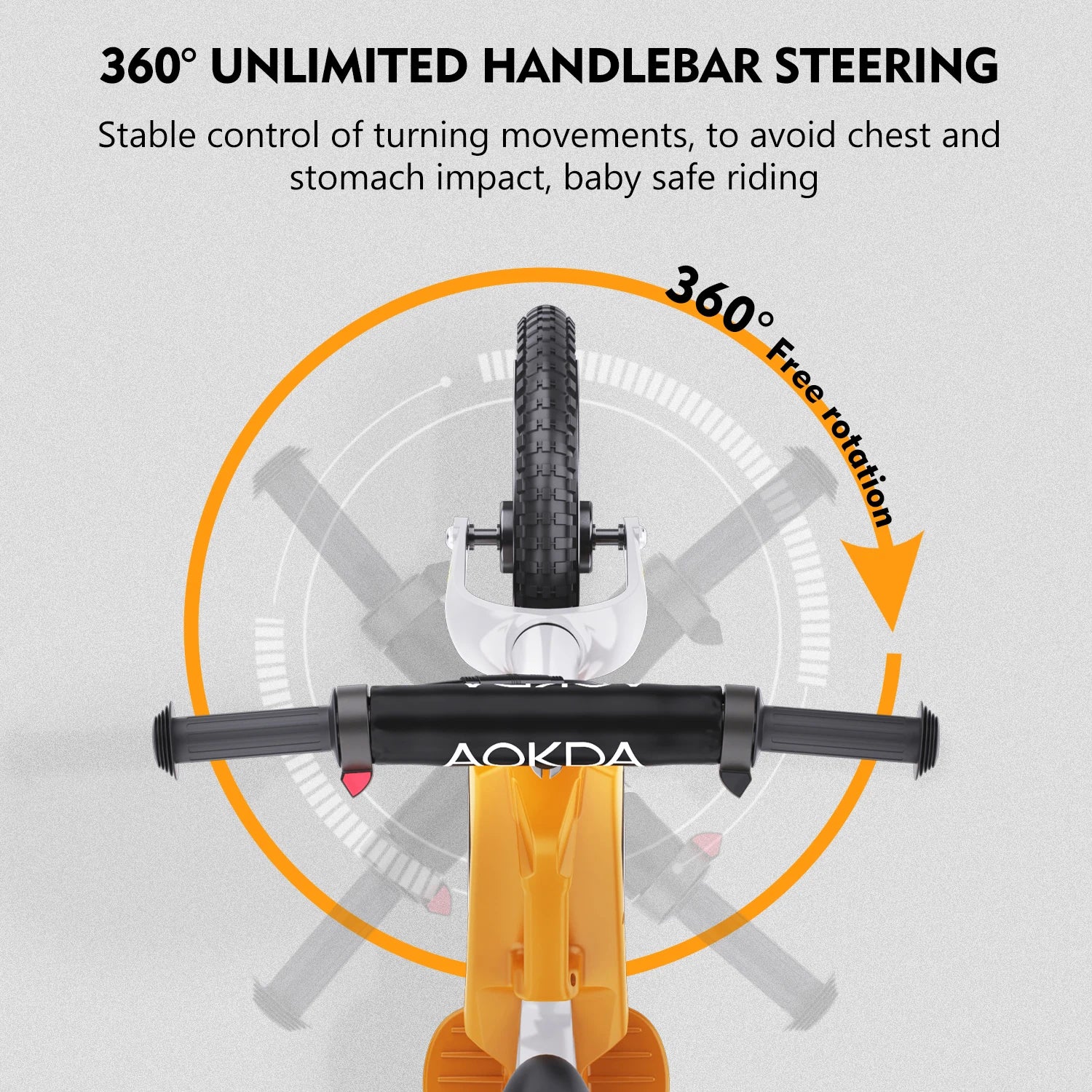 Kids Electric Balance Bike 180W Max Speed 12km/h Power Children from 3-12