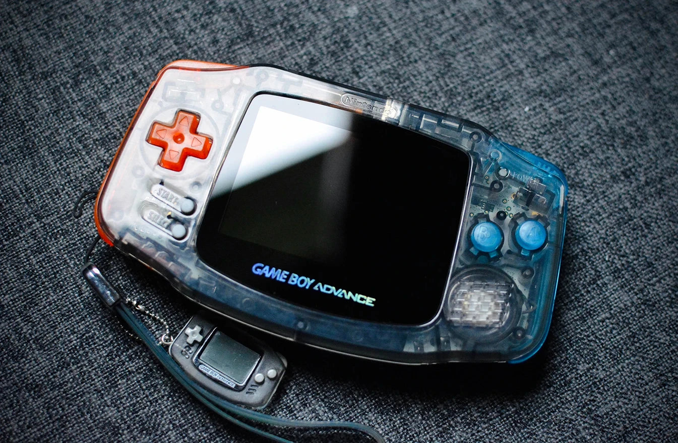 2024 100% Original Customized Gameboy Advance Console With IPS Screen Highlight Handle Game Console