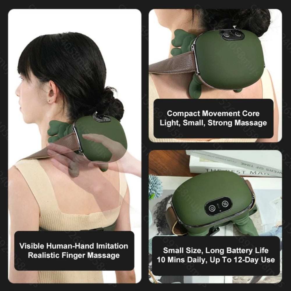 Electric Neck And Shoulder Muscle Massager Relax Pain Relief